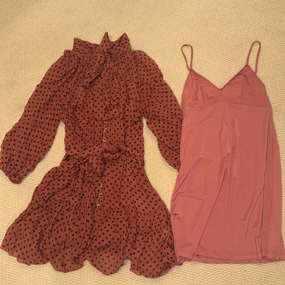 Zimmermann Dresses & Skirts - ZIMMERMANN Polka Dot Dress in Rosewood Dot